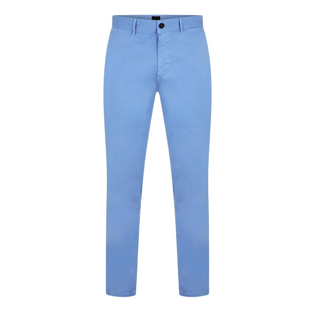 Hugo Boss Chino Slim Trousers - Pas Blue 455